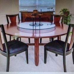 Dining Room Table With Six Chairs 