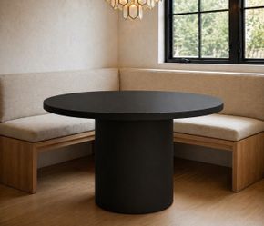 Black Dining Table! (Can Be Delivered)