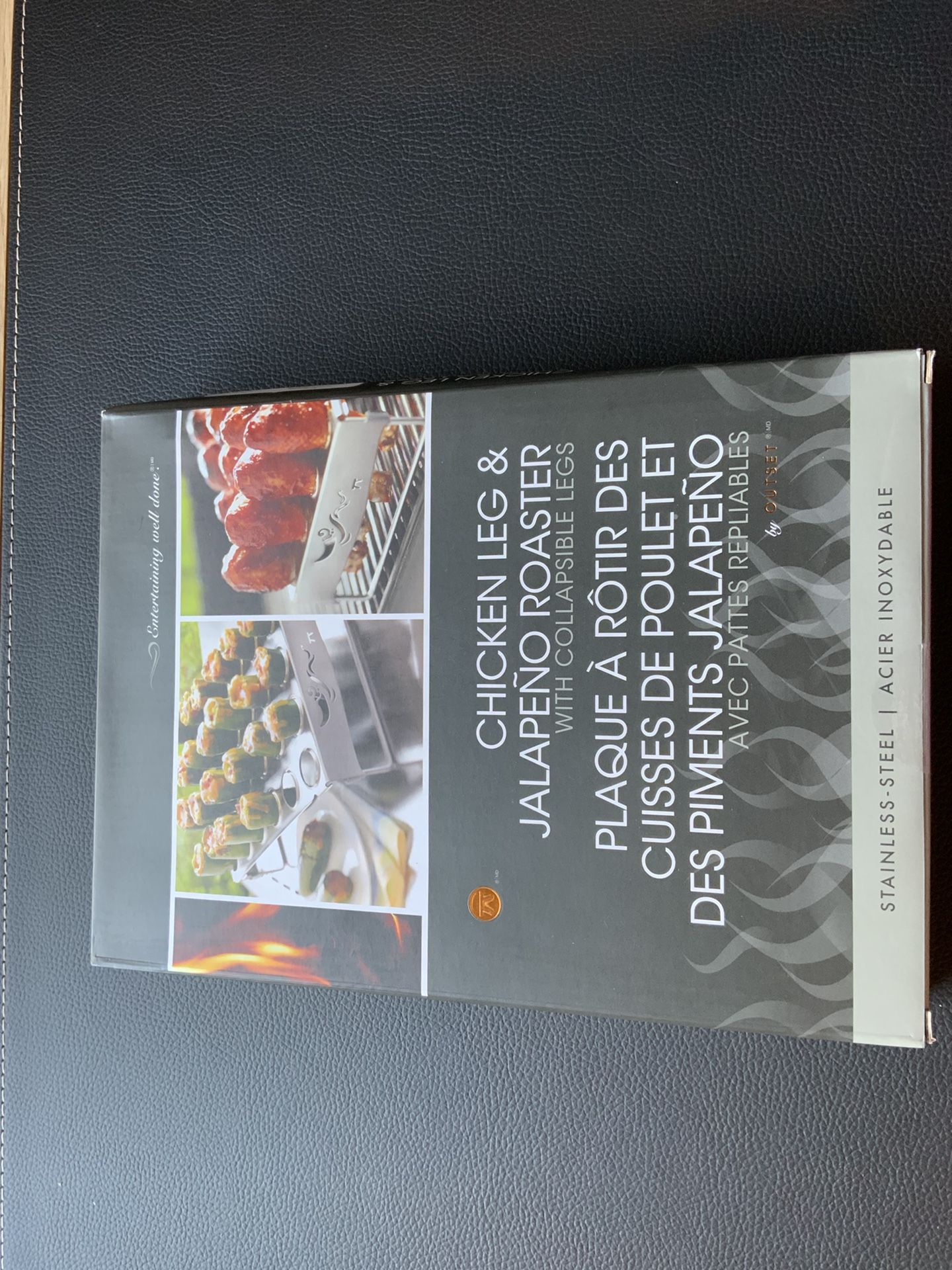 Jalapeño/Drumstick BBQ Holder/Cooker