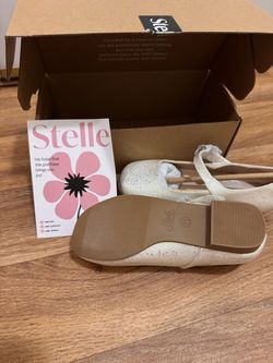 Stelle Girls Glitter Dance Shoes Size 11