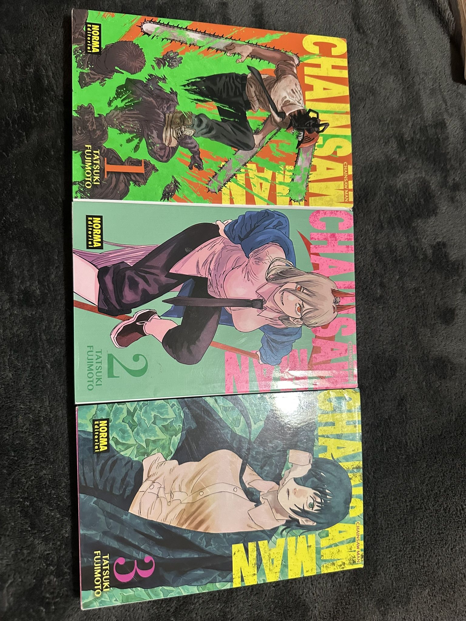 Chainsaw Man Manga, Vol 1,2,3 Versión Español