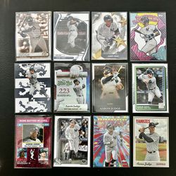 Aaron Judge Card Lot (12) 2019 to 2025 