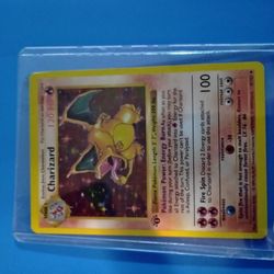 First Edition First Set Halo Charizard Mint