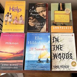 Bestseller Fiction Paperback Books - $5 Each/Discount for Multiples