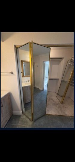 Mirror Closet Doors 72 inch width x 80 inch height
