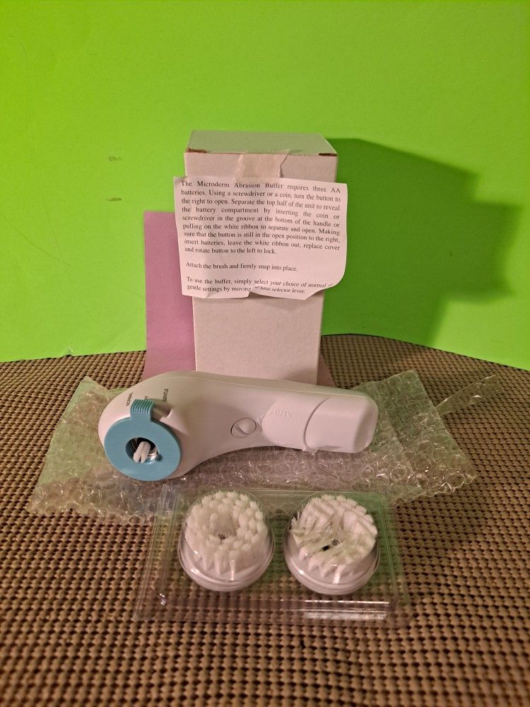 Beaticontrol Microderm Abrasion Buffer W Brushes Tool Cleansing-$15.00