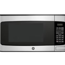 GE stainless steel countertop microwave — works great, 