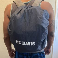 UC Davis Backpack Rain Cover - Gray - Waterproof