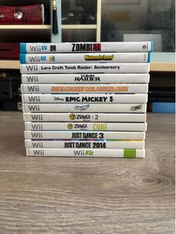 Nintendo Wii / Wii U Games