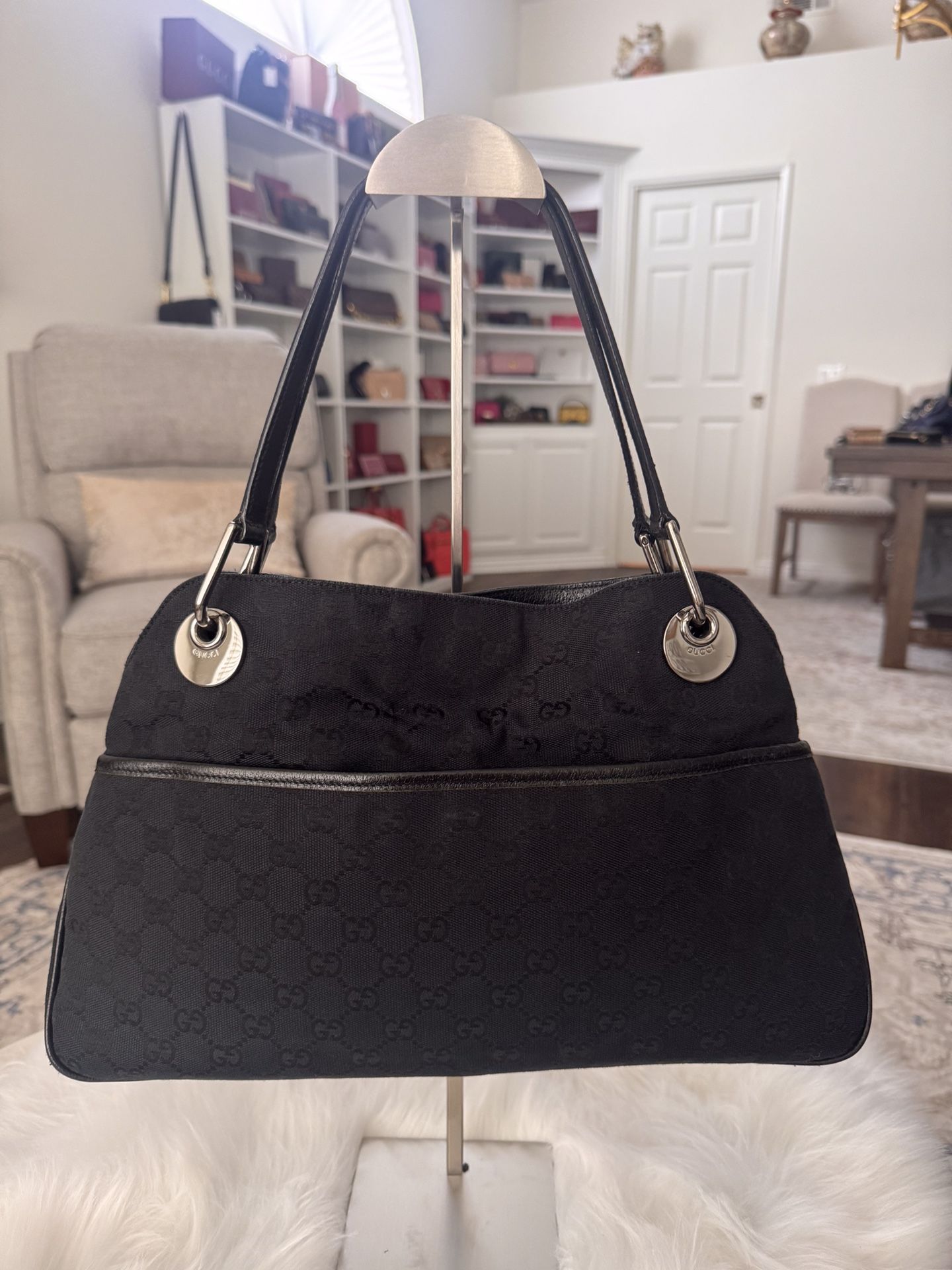 Gucci GG Canvas Shoulder Bag