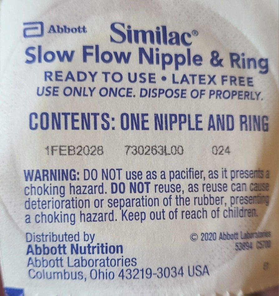 Similac Slow Flow Nipple