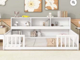 New Twin Floor Bed