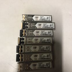Lot of 7 Genuine Cisco GLC-SX-MMD 10-3033-01 Transceiver Modules