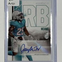 2024 Topps Signature Class #RCA-JWR Jaylen Wright RC Auto