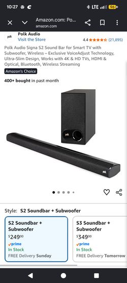 Polk signal S2 works great!! 21,000 sales on Amazon!