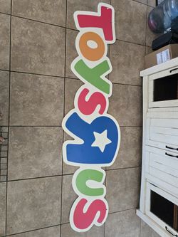 Original Toys R Us In Store Sign