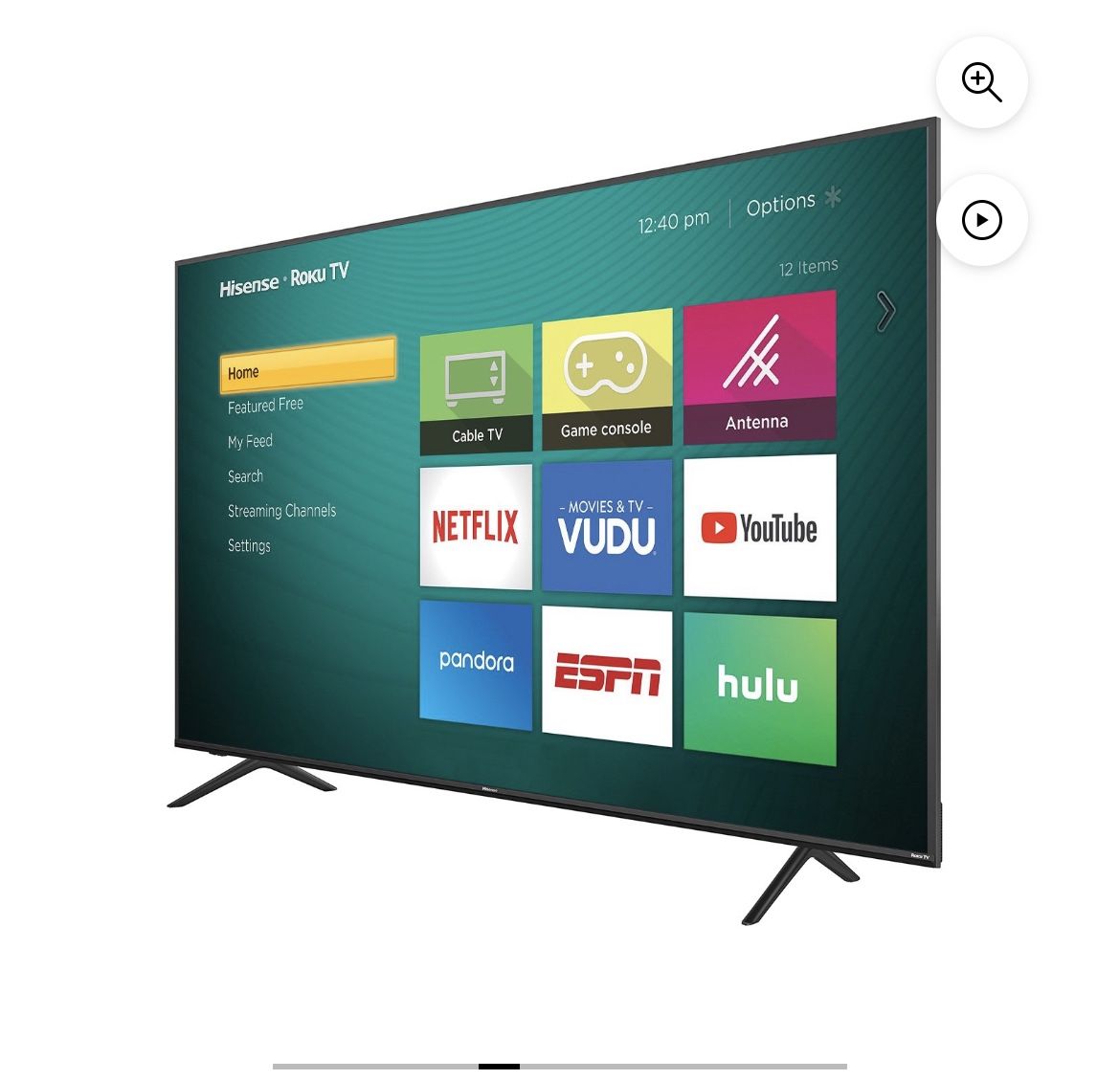 75” Smart HISENSE Like New $499