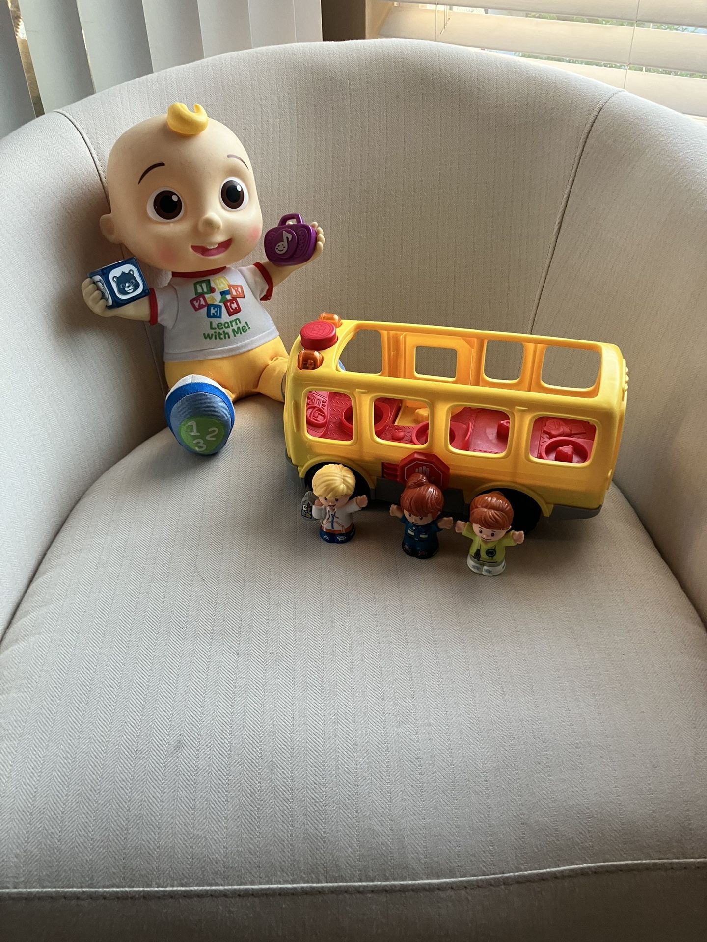 School Bus That Talks And Baby JJ