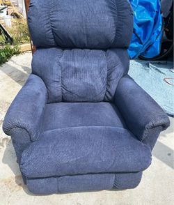 La-Z -Boy Blue Swivel Rocking Recliner