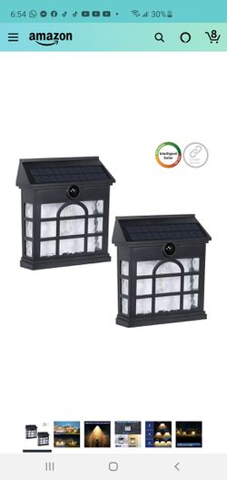 Solar led motion activated