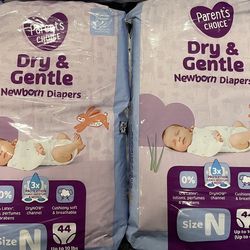 Newborn Diapers $8