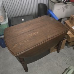 Vintage Table Foldable Wings