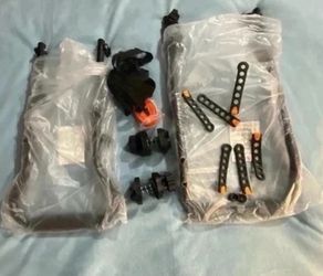Gymax 3-Bike Trunk Mount Bike Rack (Model: AW10012DK). The item is still in its original packaging.