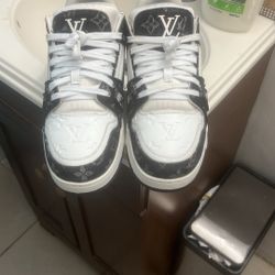 LV Trainers Black/White 
