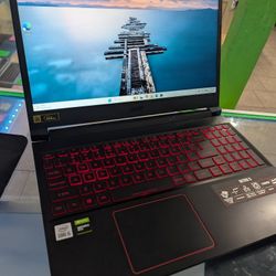 Acer Nitro 5 Intel Core i5 10th Gen 16GB Ram 512GB SSD Nvidia GTX 1650 4GB Graphics Win 11 , Charger. 