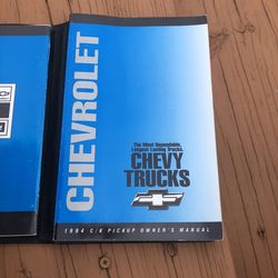 1994 Chevrolet Owners Manual  Series1500 Thru3500 HD