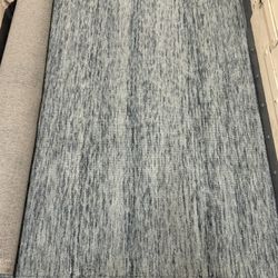 Momeni James Denim Blue Solid Handtufted Area Rug