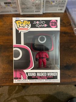 Squid Game Round Masked Worker Funko Pop!
