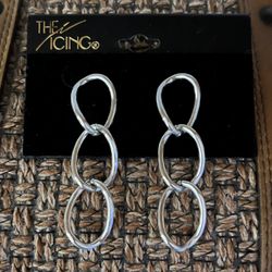 Vintage Silver Earrings 