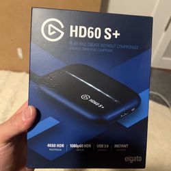 Elgato HD60 S+ streaming setup