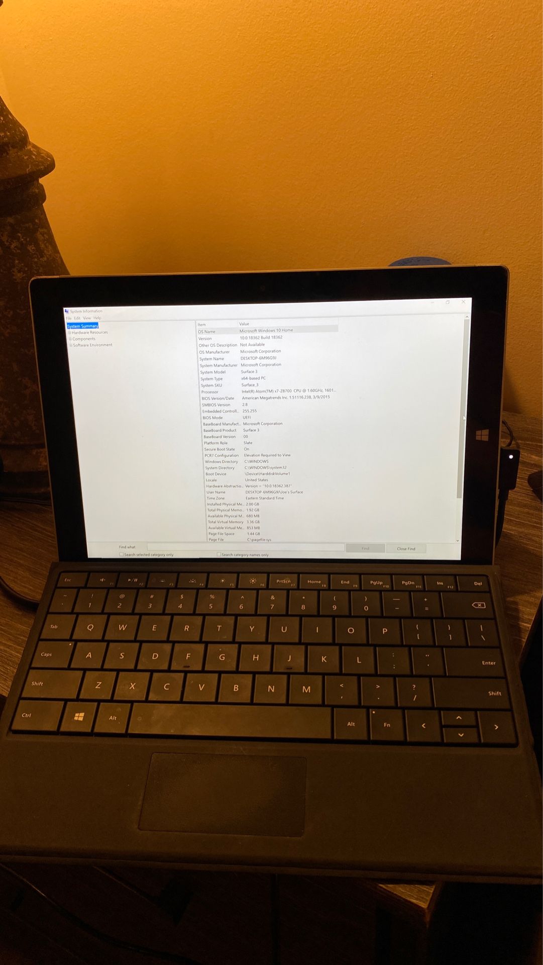 Microsoft Surface 3