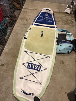 Isle inflatable Paddle Board & electric pump ($800 value)
