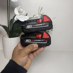 Milwuakee (2) Batteries 2.0