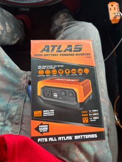 Atlas 300W Battery Powered Inverter