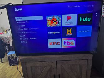 50 inch SHARP Lcd Tv with Roku Smart Tv
