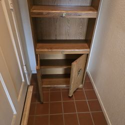 Curio Cabinet With Storage At Bottom Pickup In Vista