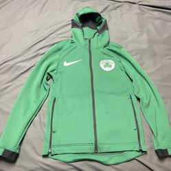 Men’s Nike Boston Celtics DriFit Zip Up Hoodie - Size Small