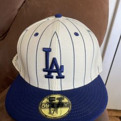 Los Angeles Dodgers New Era MLB WS Fitted Hat 7 5/8