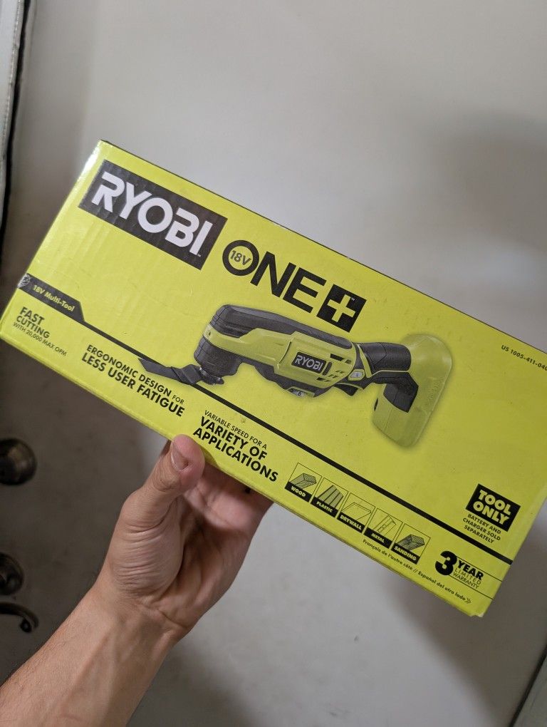 Ryobi ONE+ 18v Multi-tool/Cutter NEW