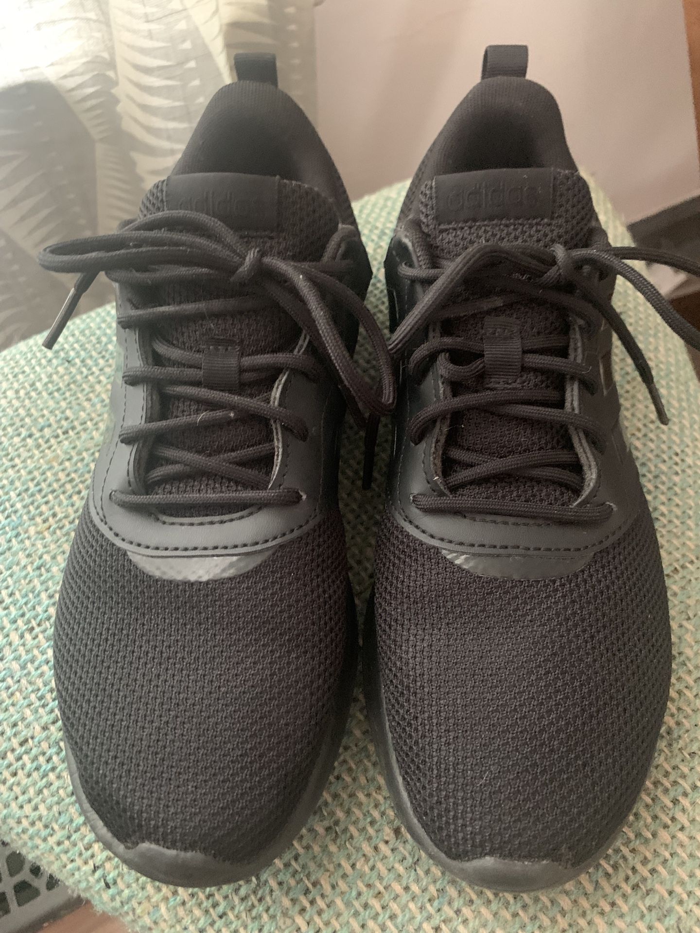 Adidas Blk Cloud Sneakers -like New ( 7 )