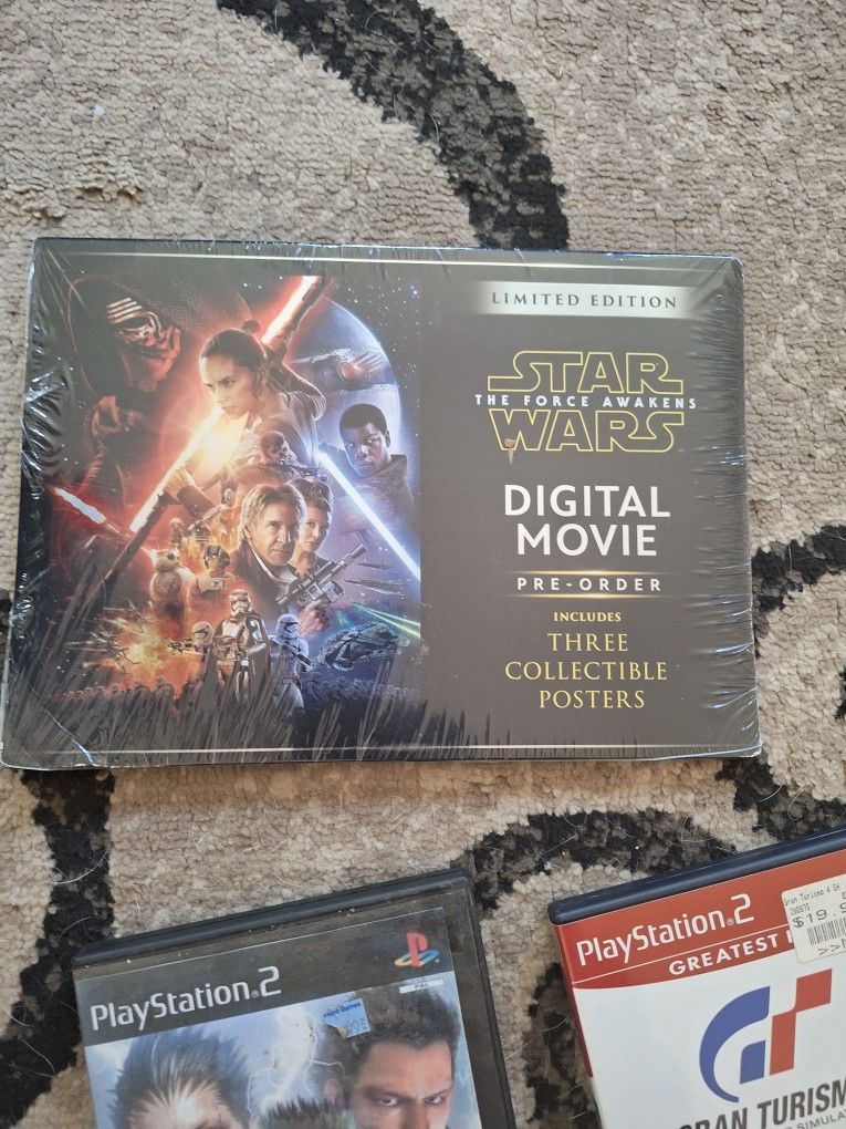 Star Wars Digital Movie And Some Games Ps3 Ps2