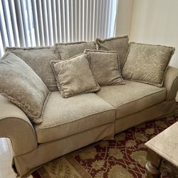 Beige Couch 