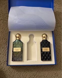 ibrahim alqurashi Black Diamond Incense & Sapphire Leather and the diamond collection box
