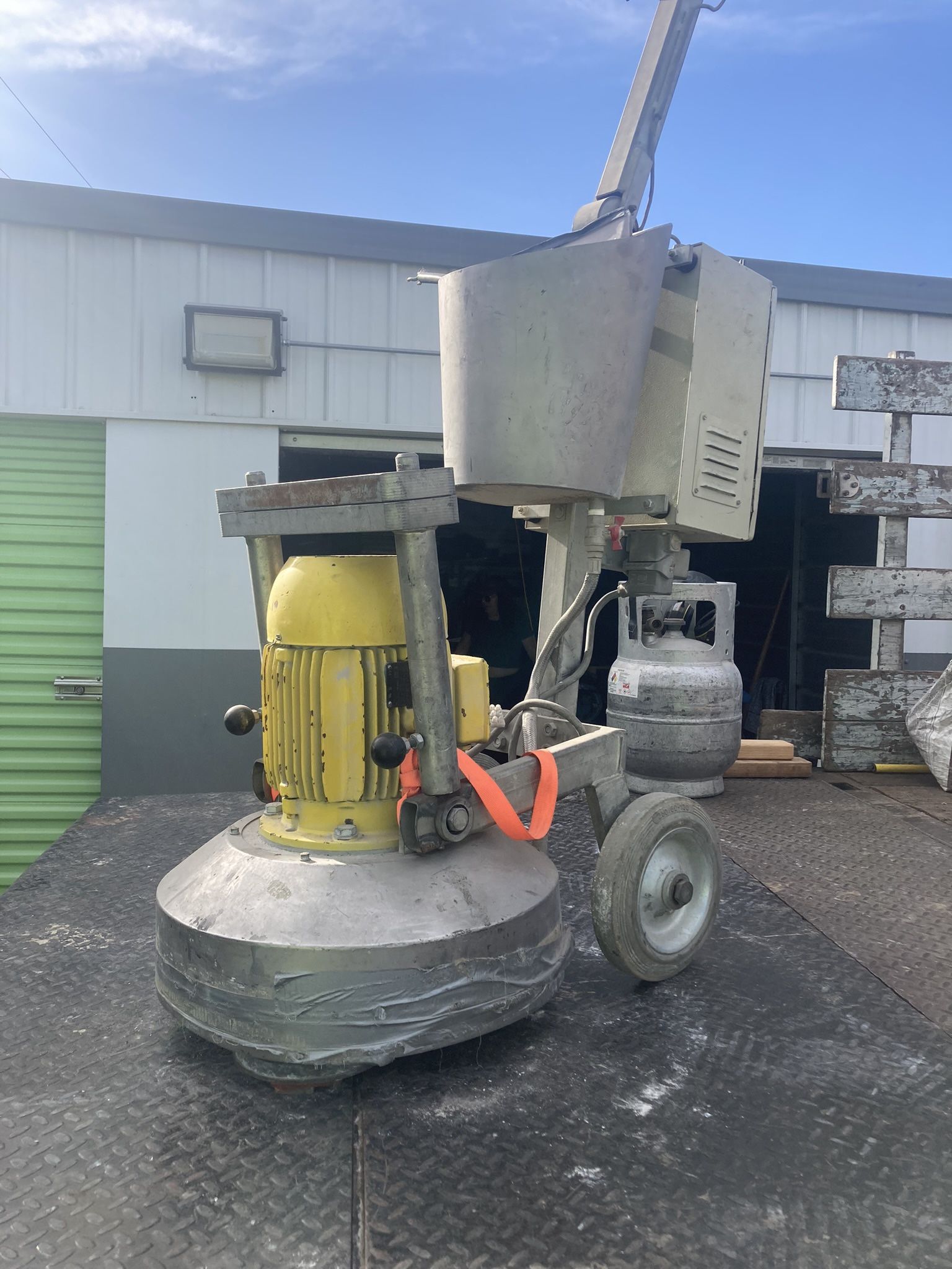 Concrete Grinder Machine