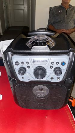 Singing Machine Karaoke Speaker with Disco Ball