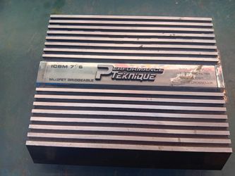 Performance Teknique Amplifier